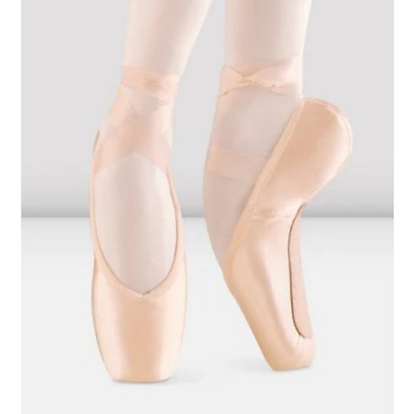 BLOCH Alpha Pink 05C Pink Pointe Shoes - Ballet Shoes - - Picture 1 of 6